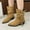 #103-Yellow, variant on Wowcloth Women's Fashion Casual British Style Low-Heel Tassel Pointed-Toe Ankle Boots – Sleek Design with Arch Support for Everyday Wear