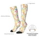 thumbnail image 4 of Fotbe Retro Colorful Butterfly Calcetas Divertidas Estampadas para Hombre y Mujer, Calcetas de Algodón hasta la Rodilla para Caminar, Correr, Enfermería y Embarazo, 4 of 6