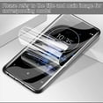 thumbnail image 2 of 3 Pack Screen Protector Film, compatible with AGPTEK LW11 smartwatch Smart Watch TPU Guard （ Not Tempered Glass Protectors ）, Transparent, 2 of 5