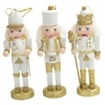 thumbnail image 4 of Raindrops Golden Nutcracker Decor Home Decor Christmas 3Pcs 4.91X1.38X1.38in, 4 of 8