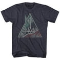 thumbnail image 1 of Def Leppard Watermelone Navy Heather Adult T-Shirt 4Xl, 1 of 2
