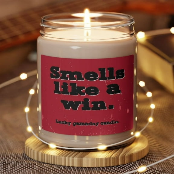 Smells Like a SDSU Win Scented Candle, Aztecs Candle, Go Aztecs