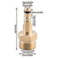 thumbnail image 5 of High-pressure hose connector for Krcher K-series M22 adapter, 5 of 5