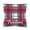 A003- Multicolor (Style C), variant on American 250th Anniversary Pillow Cover, Independence Day Stars and Stripes Design, Sofa Couch Bedroom Office Decor - Patriotic Red White Blue Plaid with Freedom Text, Square Throw Cushion Case for L