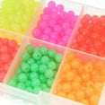 thumbnail image 6 of Meidiya Fishing Beads Assorted Set,1000Pcs/Set Luminous Beads 5mm Round Float Glow Fishing Rig Beads Fishing Lure Tackle, 6 of 7