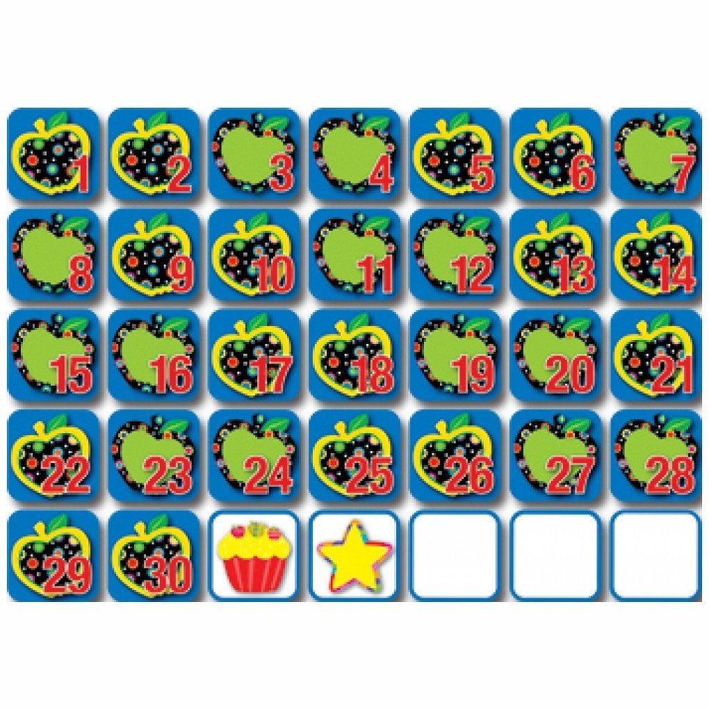 PP SEASONAL CALENDAR DAYS SEPT, Poppin Patterns Calendar Days Sept By