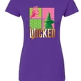 thumbnail image 2 of Wicked - Elphaba And Glinda Logo - Juniors Fitted Graphic T-Shirt, 2 of 4