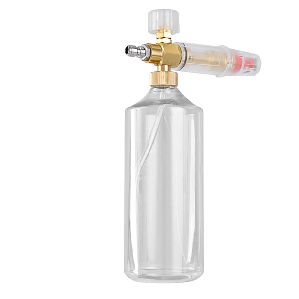 Pulverizador de espuma portátil para lavado de autos de 1 l, equipo de limpieza automotriz multiusos portátil Boca pequeña