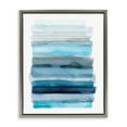 thumbnail image 5 of Stupell Industries Water Inspired Blue Grey Ombre Abstract Lines Luster Gray Framed Floating Canvas Wall Art, 24x30, by Grace Popp, 5 of 5