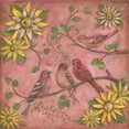 thumbnail image 2 of McRostie, Kate 15x15 White Modern Wood Framed Museum Art Print Titled - Whistlers Garden III, 2 of 4