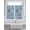 Blue, variant on Blue White Starfish Bathroom Window Curtain, Coastal Ocean Summer Sea Nautical Light Filtering Coffee Kitchen Curtains, Bedroom Living Room Curtains 2 Panel 84"x54"