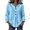 Sky Blue, variant on Yigetop Long Sleeve Shirts for Women Fall Fashion V Neck Button Blouse Casual Loose Fit Lightweight Tops Soft Breathable Shirts for Daily Work Outfits Black L