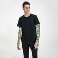 thumbnail image 6 of Uemuo Colorful Hawaii Palms Printed Arm Sleeves, Cooling UV Sun Protection Sports Compression for Men/Women, 6 of 8