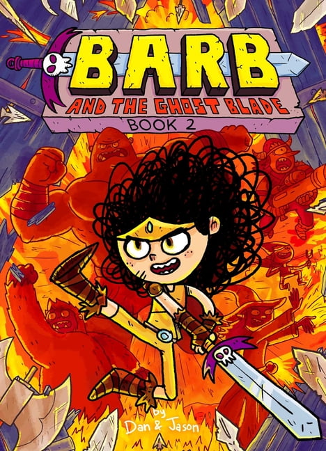 Dan Abdo; Jason Patterson; Dan & Jason Barb the Last Berzerker: Barb and the Ghost Blade (Series #2) (Hardcover)