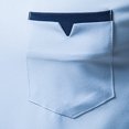 thumbnail image 6 of LYXSSBYX Mens Shirts Long Sleeve Clearance Spring And Summer Men's Shirt Fashion Button Irregular Collar Long Sleeve Shirt Men's, 6 of 9