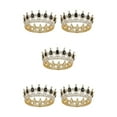 thumbnail image 2 of VONKY Alloy Exquisite Craft And Delicate Pattern Rhinestone For Wedding Or Bridal Electroplated Gold + black 5Set, 2 of 6
