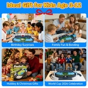 Mini Foosball Table Game for Kids Soccer Game Set Gifts Boys Toy Football Games Board for Indoor Sports Game Room Pinball Interactive Birthday Gift Toys for 3 4 5 6 7 8-12 Year Old Family Gatherings