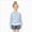 T66-Blue, variant on Child Girls Long Sleeve Shirts 18 24 Months 2T 3T 4T 5T 6T 7T 8T 9T 10T 11T 12T Girls Crewneck T-Shirt with Bow Decor and Ruffle Hem Tops For Girls Daily Wear