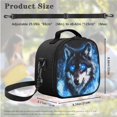 thumbnail image 5 of Jeiento Wolf Backpack with Lunch Box for Boys 8-12 Elementary School Bag Bookbag and Lunch Bag Pencil Case Set 3 In 1 Middle High School Back Packs Purse Travel Daypack Blue Flame, 5 of 7