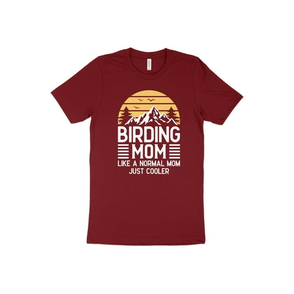 Birdwatcher Dad Tshirt Bird Watching Animal Lover Birding Mom Bird Owner Mommy Mother Gift for Women Girls T-Shirt