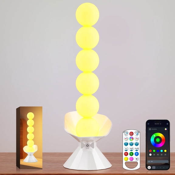 led table lamp with touch control features multiple lighting modes and single-color/neon-colored light effects, making it suitable for use in living rooms and bedrooms. It is an ideal holiday gift