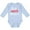 AE-Light Blue, variant on Inktastic 4th of July Red White Blessed Fireworks Boys or Girls Long Sleeve Baby Bodysuit