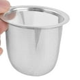 thumbnail image 2 of Cocina de Metal de Hoja de Té Redonda de Desagüe de fregadero de Residuos Infuser 60mm Diámetro 4Pcs Unique Bargains, 2 of 3