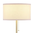 thumbnail image 3 of Mikka Table Lamp, Pull-Chain, Gold Flared Pedestal Base, Beige Fabric, 3 of 7