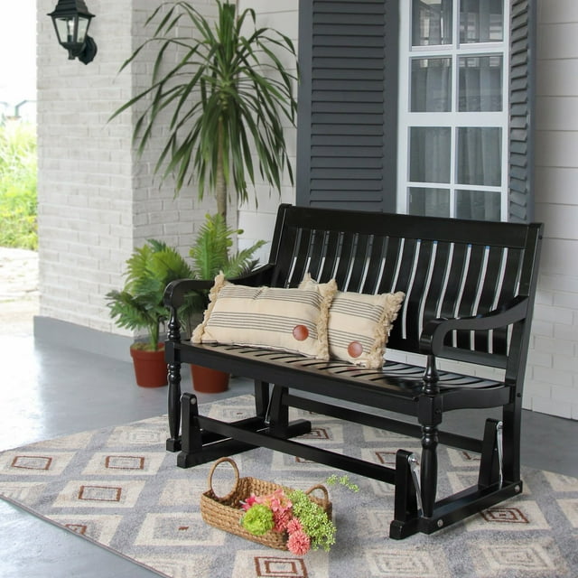 Member's Mark Painted Wood Glider Bench
