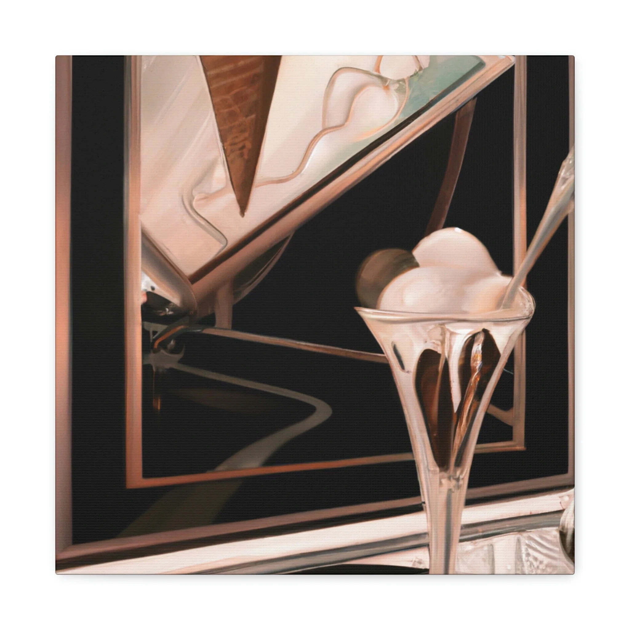 Ice Cream Delight Deco. - Canvas