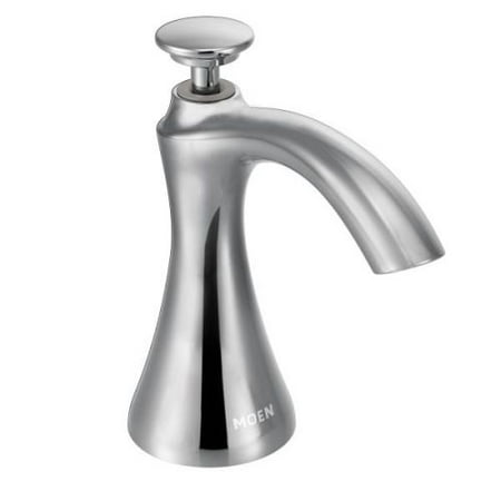 Moen S3946C Deck Mounted Soap Dispenser, Available in Various Colors