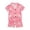 A657-Watermelon Red, variant on Caqnni Toddler Baby Girl Spring Summer Clothes Short Sleeve T-Shirt Jean Shorts Kids Infant Denim Outfits Dailywear Set Orange 18-24 Months
