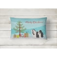 thumbnail image 2 of Havanese Christmas Canvas Fabric Decorative Pillow, 2 of 3