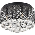 thumbnail image 4 of Lámpara de Techo Empotrada Elegant Lighting Tully 4 Luces Cromo 24x34 cm, 4 of 9