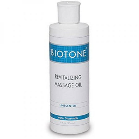 Biotone Revitalizing Unscented Massage Oil, 8 (Best Warming Massage Oil)