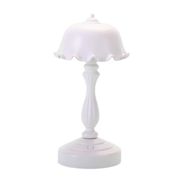 Beaupretty Mini lámpara de mesa LED Decoración de lámpara de mesa que cuida los ojos