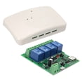 thumbnail image 1 of eWeLink Smart Remote Control Wireless Switch Universal Module 4ch DC 5V 32V Wifi Switch with Shell Timer Phone APP Remote Control Compatible with Home Voice Control for Smart Home, 1 of 7
