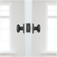 thumbnail image 4 of PSROUTSR260 Passage Round Knob and Traditional Square Rose with 6AL Latch and Dual Strike Bright Chrome Finish, 4 of 4