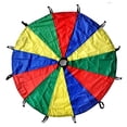 thumbnail image 4 of Paracaídas de juego GSi de 7,5 m arcoíris para niños, 4 of 8