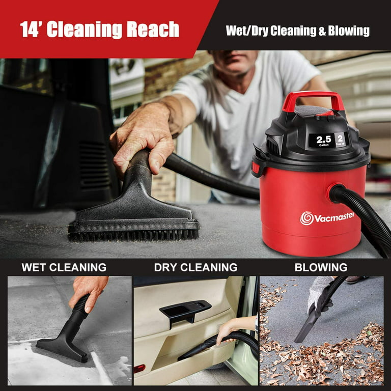 WORKSHOP Wet/Dry Vacs 2.5-inch Dusting Brush for Wet Dry Vacuum