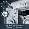 thumbnail image 3 of Arctic ACFAN00304A P14 Max 140mm Case Fan fluid dynamic bearing  max 2800 RPM - PWM - White, 3 of 8