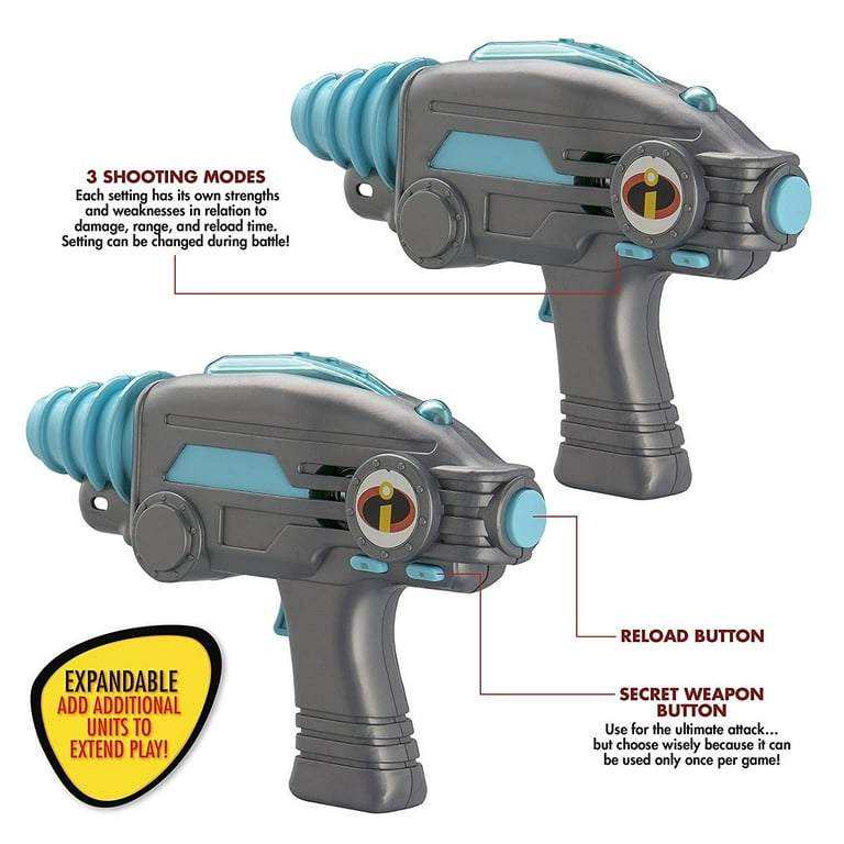 eKids Incredibles 2 Ultimate Laser Tag Blasters Battle - Toy with
