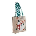thumbnail image 4 of Christmas Bag Treat Pouch Xmas Gift Present Bag Spacious Bag Apples Goodie Bags Holiday Xmas Decoration Packaging Apples Bag Snowman, 4 of 9