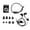 Black, variant on Riousery Swimming MP3 Player 8GB Memory Waterproof Underwater Headphone for Diving Surfing White 5.51 inches / 14 cm