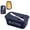 Blue, variant on 1 Pack Airtight Butter Dish with Lid and Spreader, Durable Butter Keeper and Kitchen Storage Container for Countertop and Refrigerator, 16.8x9.8x7.3 cm (Black)