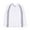 White, variant on VJATTWR Long Sleeve Shirts for Men Crew Neck Undershirt Long Sleeve Tee Shirts Workout Outdoors T Shirts Xl