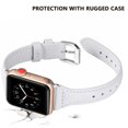 thumbnail image 3 of Extensibles Correa De Cuero Para Relojes Apple Watch 38/40/40/42mm Levamdar 2033273-8, 3 of 8