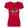 thumbnail image 2 of Wild Bobby, Ford '76 Gran Torino Vintage Car Cars and Trucks Womens Slim Fit Junior Tee, Red, Medium, 2 of 3