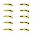 thumbnail image 1 of Wosthever 10 piezas de cebos de pesca artificiales cebo en forma de camarón altamente realista señuelo de pesca de PVC 4 cm/1,57 pulgadas Pescar, 1 of 6