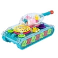 thumbnail image 1 of Torreta Tank de rotación 360 con luces de colores, engranaje transparente, 1 of 5